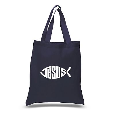 Jesus Fish Symbol Tote Bag Jesus Fish Symbol Tote Bag