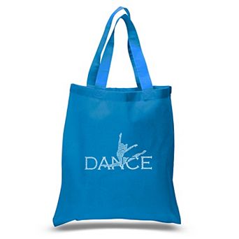 Small Word Art Tote Bag - Dancer