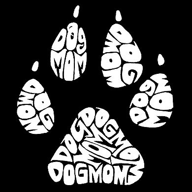 Large Word Art Tote Bag - Dog Mom