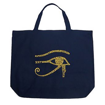 Large Word Art Tote Bag - EGYPT