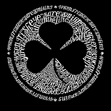 Large Word Art Tote Bag - LYRICS TO WHEN IRISH EYES ARE SMILING