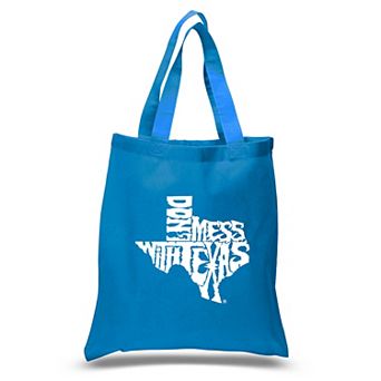 Small Word Art Tote Bag - DONT MESS WITH TEXAS