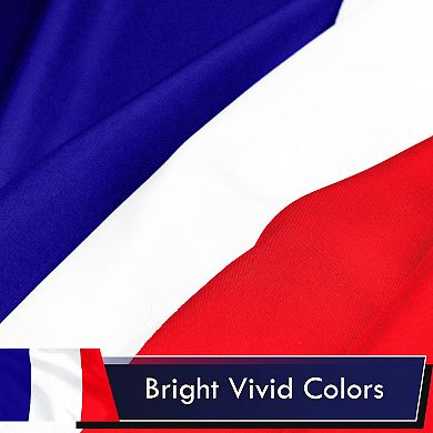 G128 France 100D 3x5 Ft Printed Polyester Flag