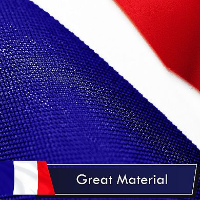 G128 France 100D 3x5 Ft Printed Polyester Flag