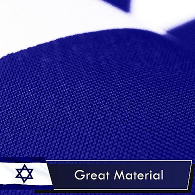 G128 Israel 100D 3x5 Ft Printed Polyester Flag