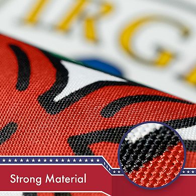 G128 Virginia 150D Printed Polyester Flag