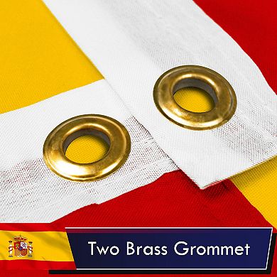 G128 Spain 100D 3x5 Ft Printed Polyester Flag