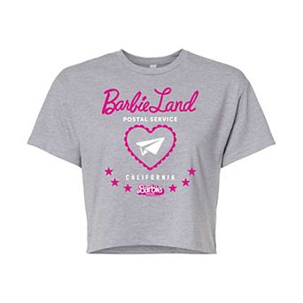 Juniors' Barbie: The Movie Postal Service Graphic Tee