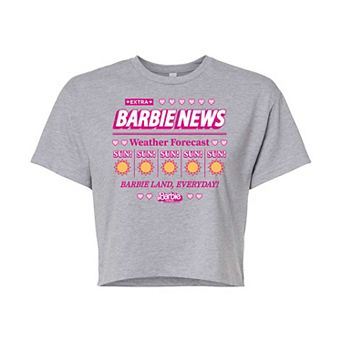 Juniors' Barbie: The Movie Weather Forecast Graphic Tee