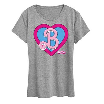 Plus Size Barbie™ The Movie Heart Crest Graphic Tee