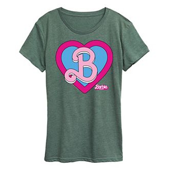 Plus Size Barbie™ The Movie Heart Crest Graphic Tee