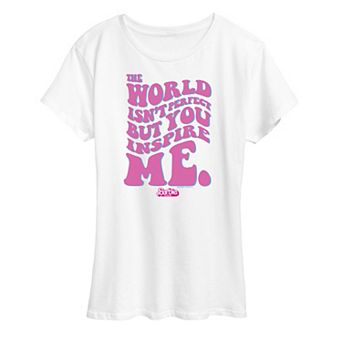 Plus Size Barbie™ The Movie You Inspire Me Graphic Tee