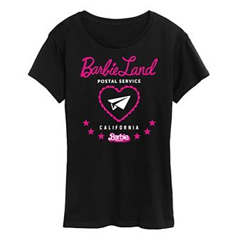 Plus Size Barbie™ The Movie Postal Service Cali Graphic Tee