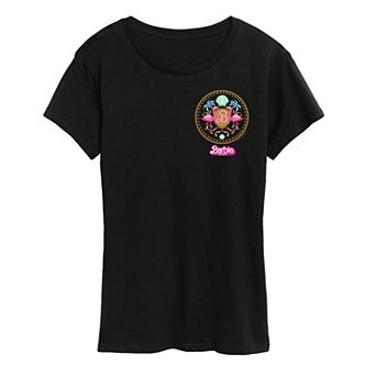 Juniors' Barbie™ The Movie Crest Graphic Tee