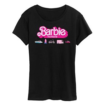 Juniors' Barbie™ The Movie Transportation Vehicles Graphic Tee