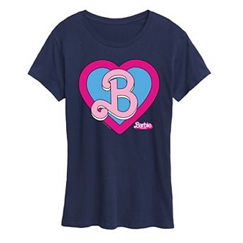 Juniors' Barbie™ The Movie Heart Crest Graphic Tee