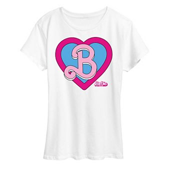 Juniors' Barbie™ The Movie Heart Crest Graphic Tee