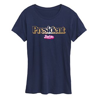 Juniors' Barbie™ The Movie President Graphic Tee
