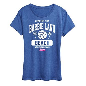 Juniors' Barbie™ The Movie Property Of Barbie Land Beach Volleyball Team Graphic Tee