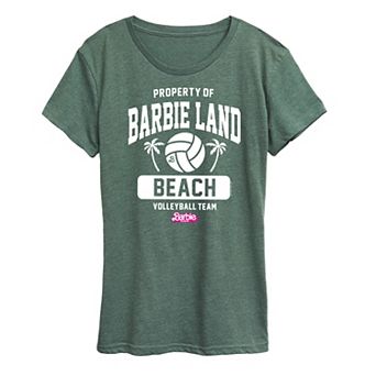 Juniors' Barbie™ The Movie Property Of Barbie Land Beach Volleyball Team Graphic Tee