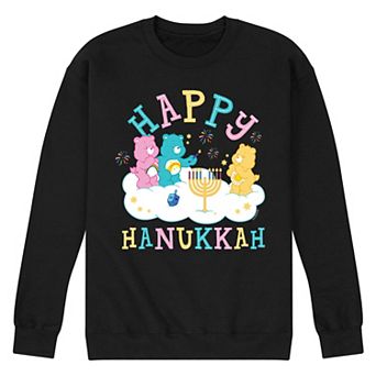 Men's Care Bears Happy Hanukkah Fleece Sweatshirt