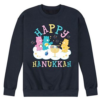 Men's Care Bears Happy Hanukkah Fleece Sweatshirt