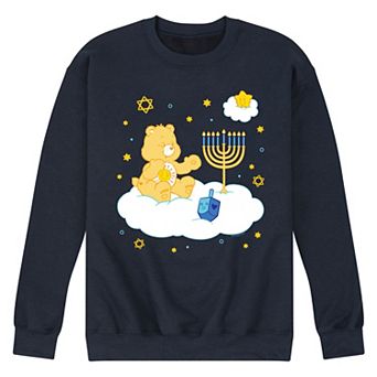 Men's Care Bears Hanukkah Cloud Fleece Sweatshirt