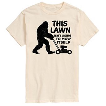 Men's This Lawn Sasquatch Graphic Tee
