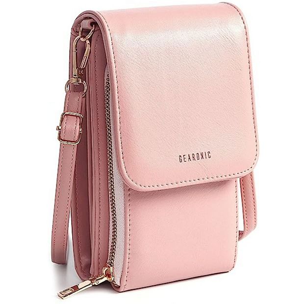 F.C Design Small Crossbody Cell Phone Purse for Women Small Crossbody Bags Wallet with Credit Card Slots Phone Wallet Women Leather with Strap Phone Purse Crossbody for Women Cellphone Bags Card Holde...