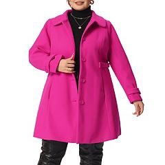 Plus Size Wool & Wool Blend Coats