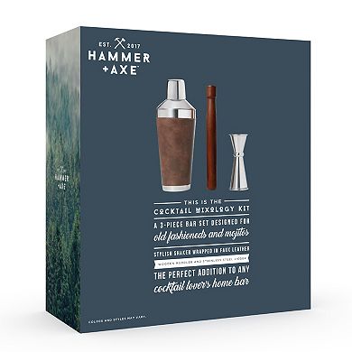 Hammer & Axe Cocktail Mixology Kit