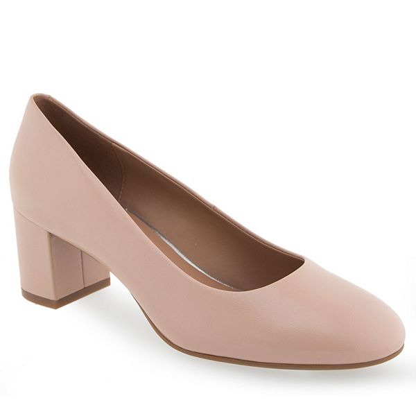 Aerosoles Ebel Women's Dress Pumps - Cipria Leather (10)