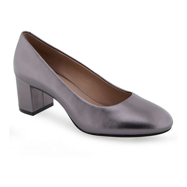 Aerosoles Ebel Women's Dress Pumps - Gunmetal (11 WIDE)