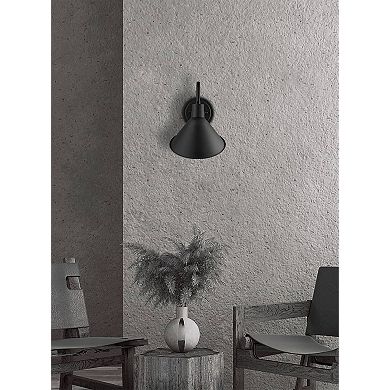 Industrial Gooseneck Wall Sconces Antique Black Barn Light Set of 2