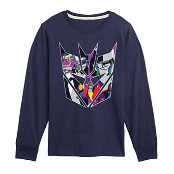 Boys 8-20 Transformers Deception Long Sleeve Graphic Tee
