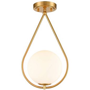 Mid Century Modern Globe Pendant Light