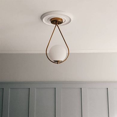 Mid Century Modern Globe Pendant Light