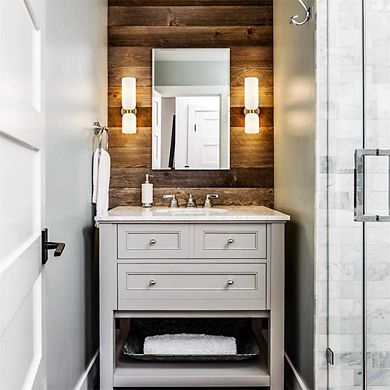 2-Pack Modern Gold Wall Sconces 2-Light Vanity Light,Milky White Glass