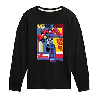 Boys 8-20 Transformers Make Some Noise Long Sleeve Graphic Tee