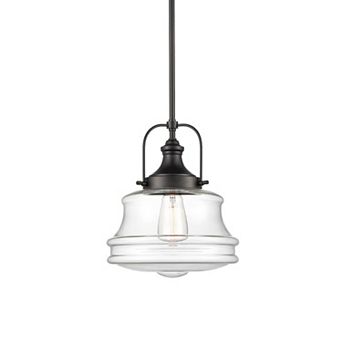 Industrial Pendant Light Black Schoolhouse Hanging Light