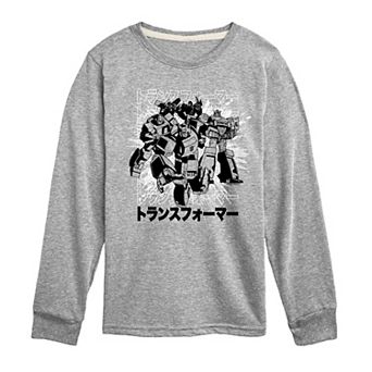Boys 8-20 Transformers Burst Long Sleeve Graphic Tee
