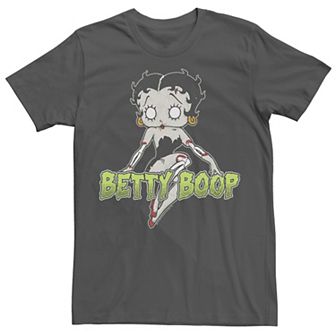 Men's Betty Boop Halloween Zombie Graphic Tee
