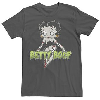 Men's Betty Boop Halloween Zombie Graphic Tee