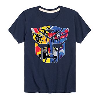 Boys 8-20 Transformers Color Block Graphic Tee