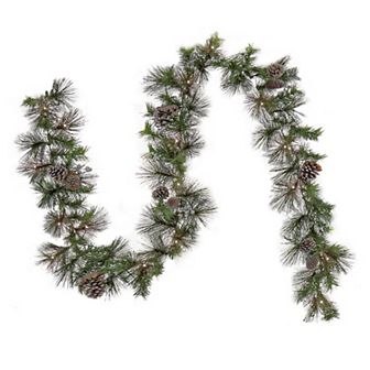 National Tree Company Pre-Lit Whitter Pine Artificial Garland