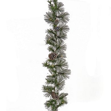 National Tree Company Pre-Lit Whitter Pine Artificial Garland 