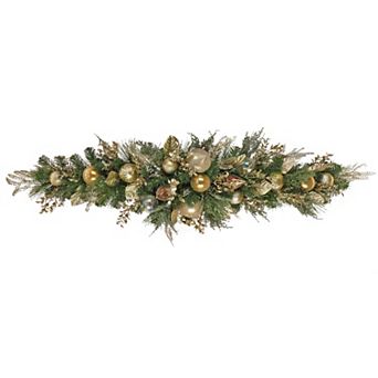 National Tree Company HGTV 60 in Champagne Wishes Mantel Garland