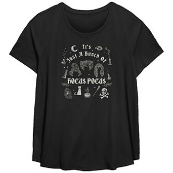 Disney's Hocus Pocus Missy Plus Size It's a Bunch Graphic Tee