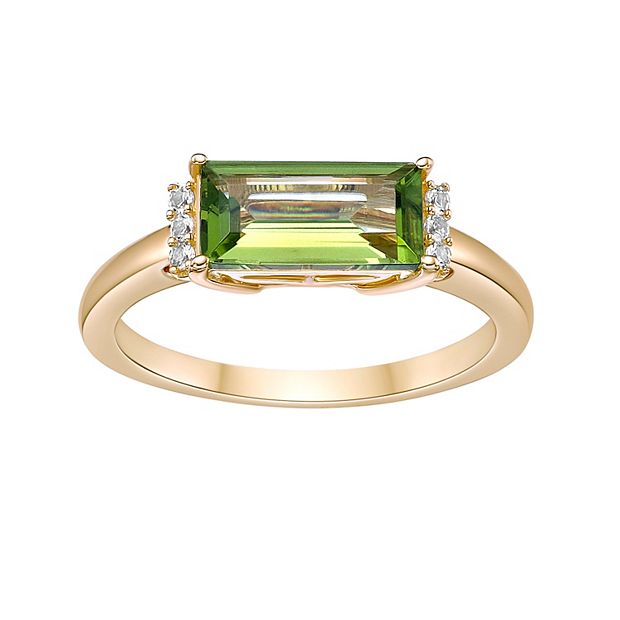 Kohls on sale peridot rings