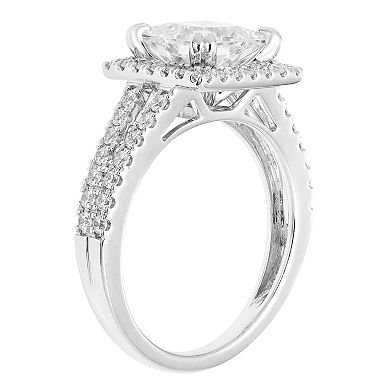 Evergreen Diamonds 14k White Gold 2 1/2 Carat T.W. IGL Certified Round Lab-Grown Diamond Engagement Ring